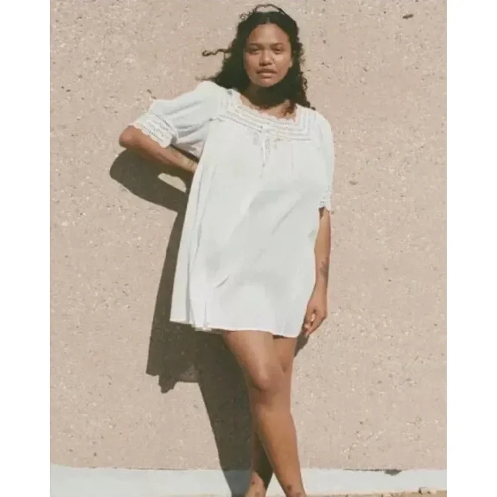Doen Navan white Mini Dress